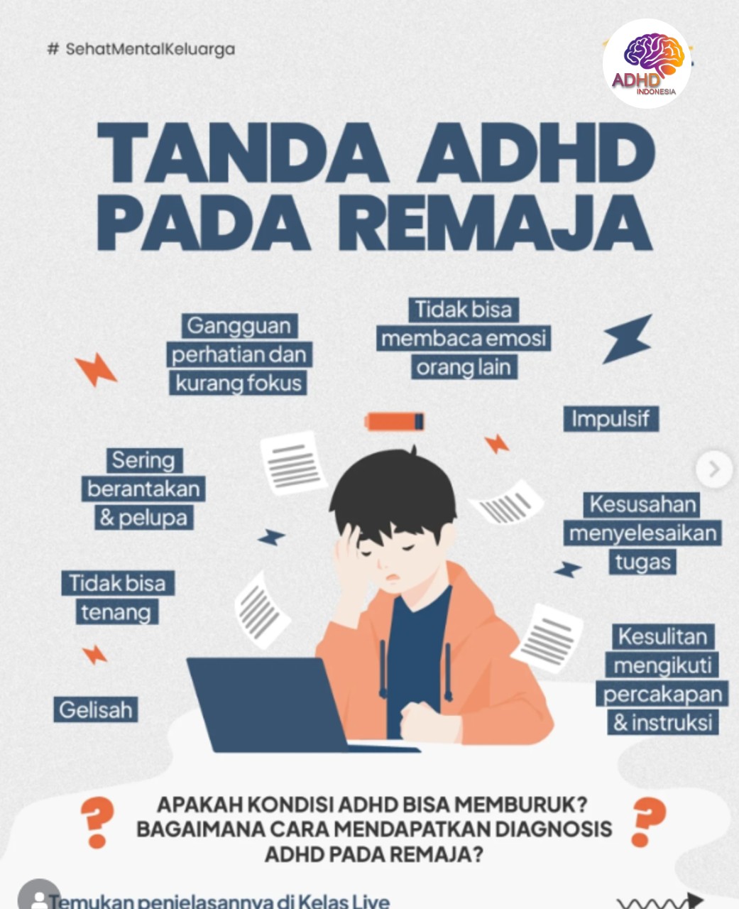 Screening ADHD Non-Diagnostik: Edukasi Awal bagi Orang Tua di Kota Pematang Siantar