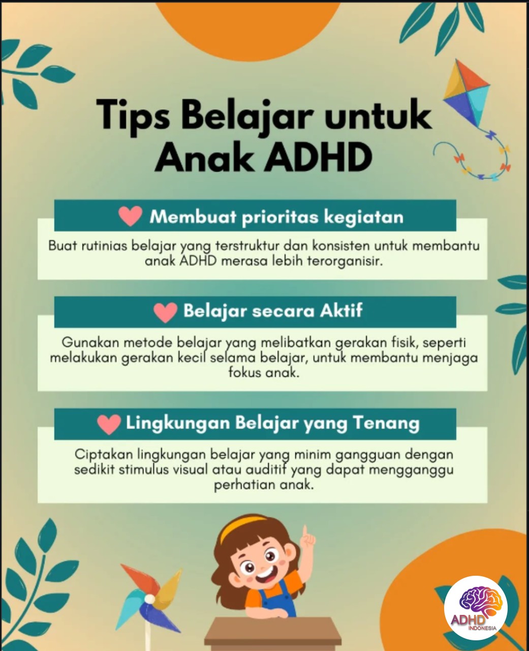Strategi Belajar yang Cocok untuk Anak ADHD di Kota Pematang Siantar